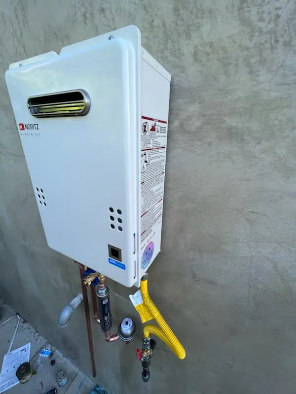 Tankless water heater installation for Blairstown homes